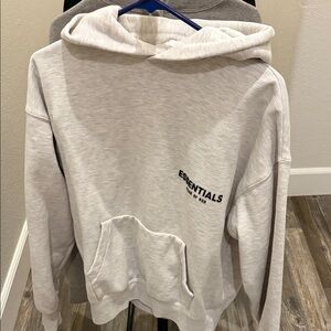 Essentials Light Gray Hoodie
